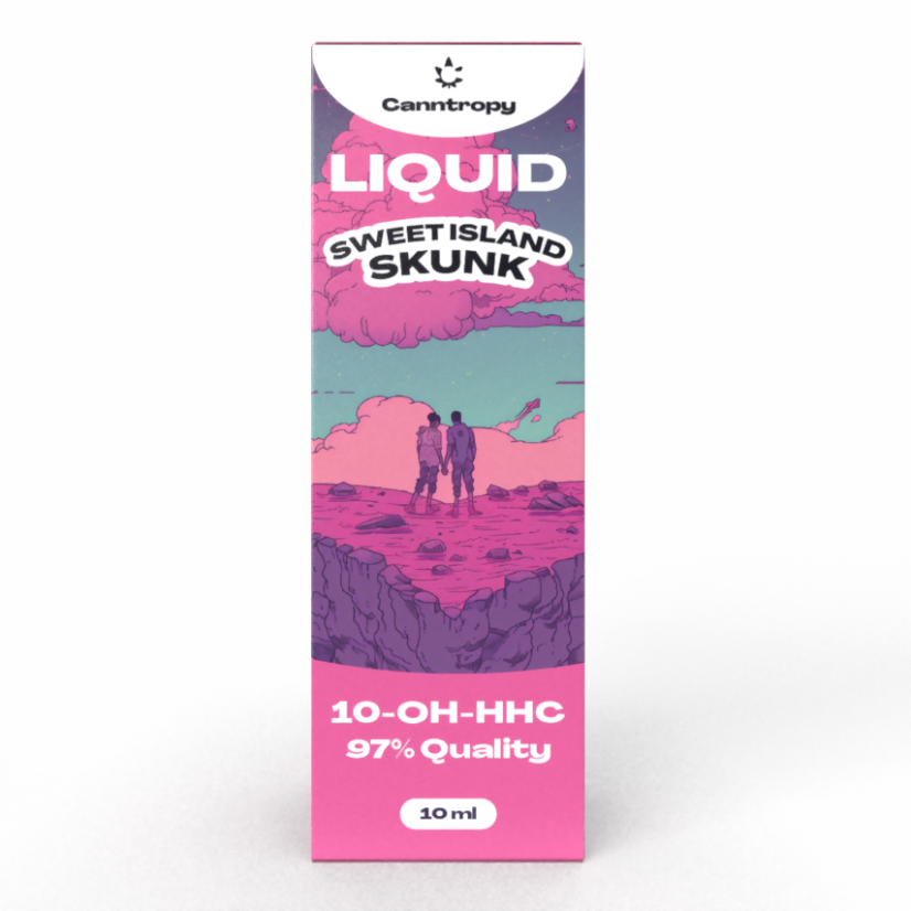 Canntropy 10-OH-HHC Liquid Sweet Island Skunk, 10-OH-HHC 97% kakovost, 10 ml