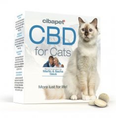 Cibapet CBD tablete pentru pisici, 100 tablete, 130 mg
