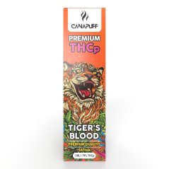 CanaPuff TIGER'S BLOOD 79% THCp - vienreizējās lietošanas vape pildspalva, 1 ml