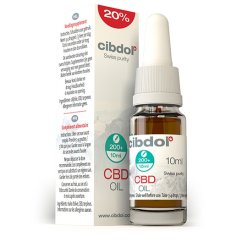 Cibdol Оливкова олія з 20% CBD, 1840 мг, 10 мл