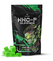 CanaPuff HHCP Gummies Green Apple, 5 tk x 10 mg, 50 mg