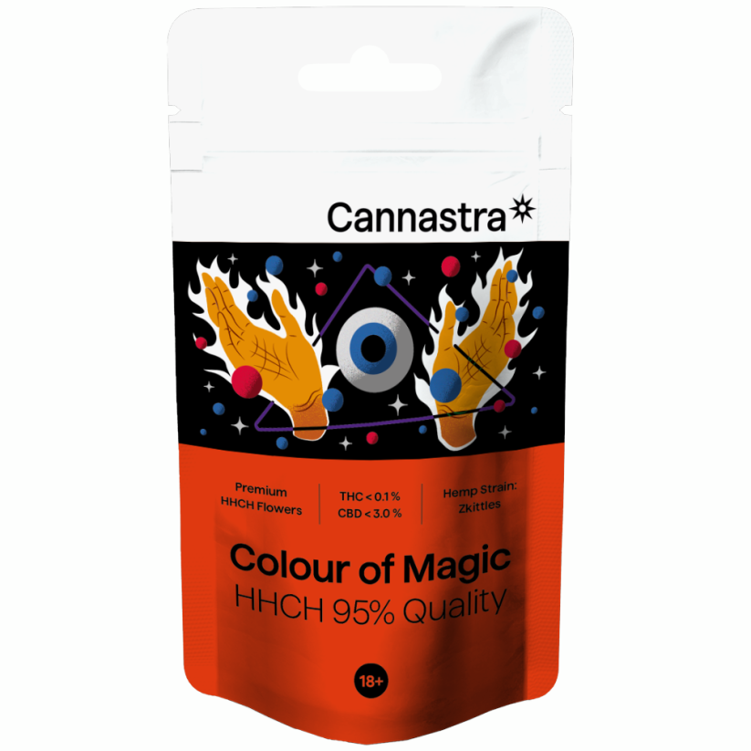 Cannastra HHCH Flower Color of Magic, HHCH 95% calitate, 1g - 100 g