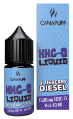 CanaPuff HHC-O Diesel lichid cu afine, 1500 mg, 10 ml