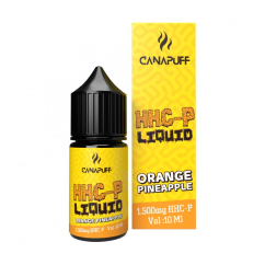 CanaPuff HHCP 液体オレンジ パイナップル、1500 mg、10 ml