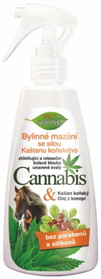 Bione Lubrification aux plantes BIO CANNABIS au marron d'Inde 260 ml