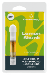 Canntropy HHC blöndunarhylki Lemon Skunk, 2% HHC-P, 2% HHC-O, 85% HHC, 1 ml