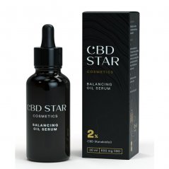 CBD Star Równoważące serum olejkowe, 600 mg CBD, 30 ml