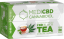 MediCBD svart te (eske med 20 teposer), 7,5 mg CBD - kartong (10 esker)