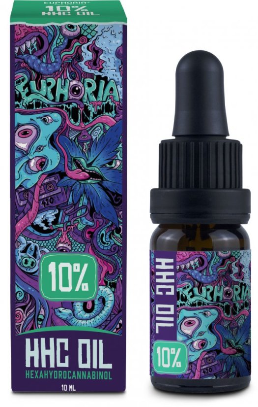 Euphoria HHC olje 10 %, 10 ml