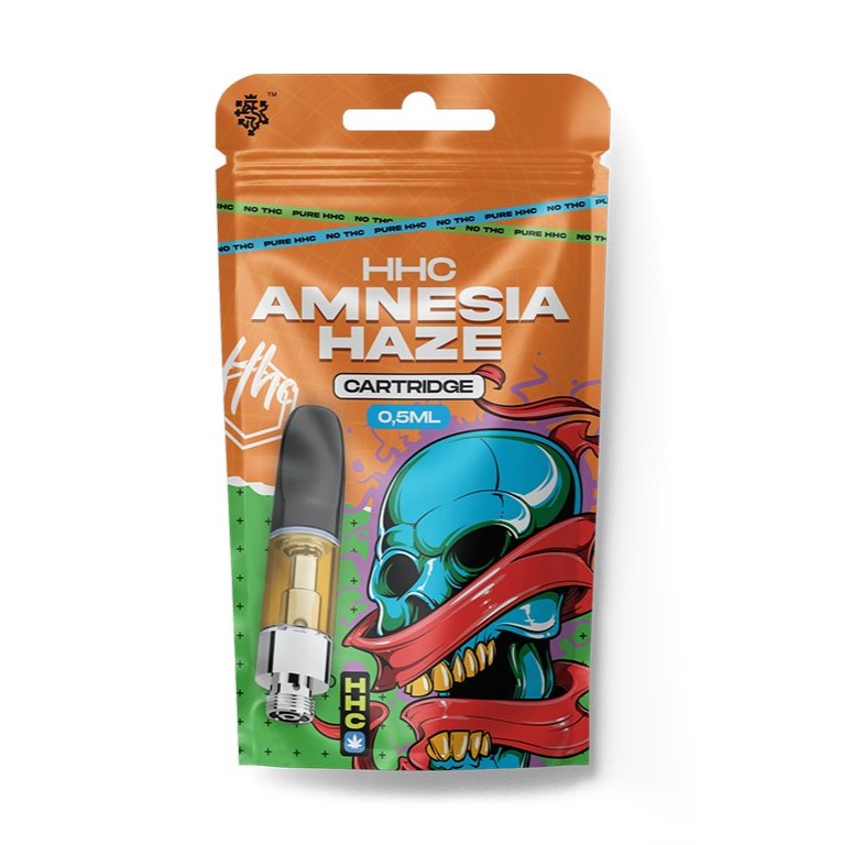 Czech CBD HHC-cartridge Amnesie Haze, 94 %, 0,5 Jr