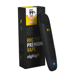 Eighty8 HHC ベイプレモン、99% HHC、0.5 ml