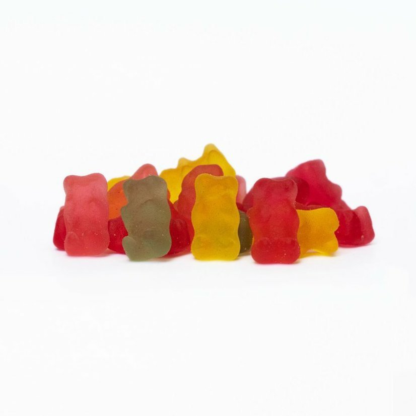 Hemnia CBD Gummies bears, κεράσι, ακτινίδιο, ανανάς, φράουλα, 100 mg CBD, 20 τμχ x 5 mg, 45 γρ.