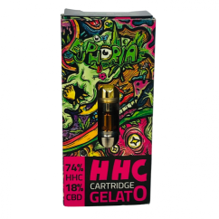 Euphoria HHC Cartridge Gelato 74%, 0,5 ml