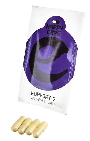 Happy Caps Euphoria E, Askja 10 stk
