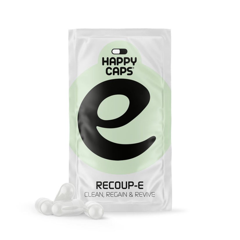 Happy Caps Recoup E - Clean, Regain and Revive kapselit, laatikko 10 kpl
