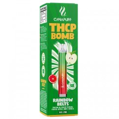 CanaPuff BOMB Rainbow Belts 0,8 g THCp - Vape pero za enkratno uporabo, 2 ml