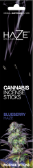 Ароматичні палички Haze Cannabis Blueberry Haze - картон (6 упаковок)