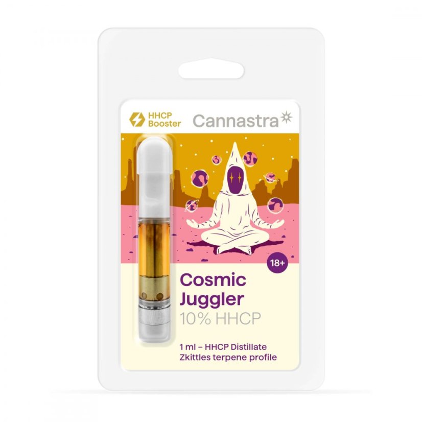 Cannastra HHCP Cartridge Cosmic Jugler (Zkittles), 10 %, 1 ml