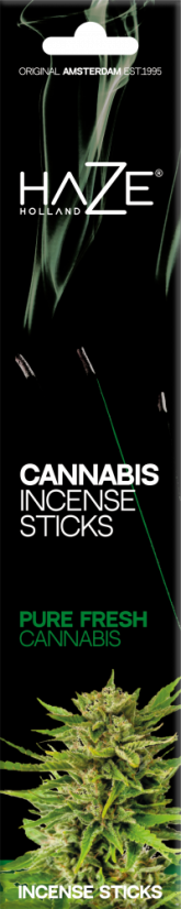 Haze Cannabis Incense Sticks Pure Fresh Cannabis - Carton (6 packs)