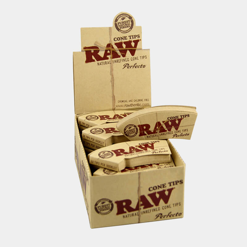 Filtros RAW Cones Perfecto - pacote de 24 unidades