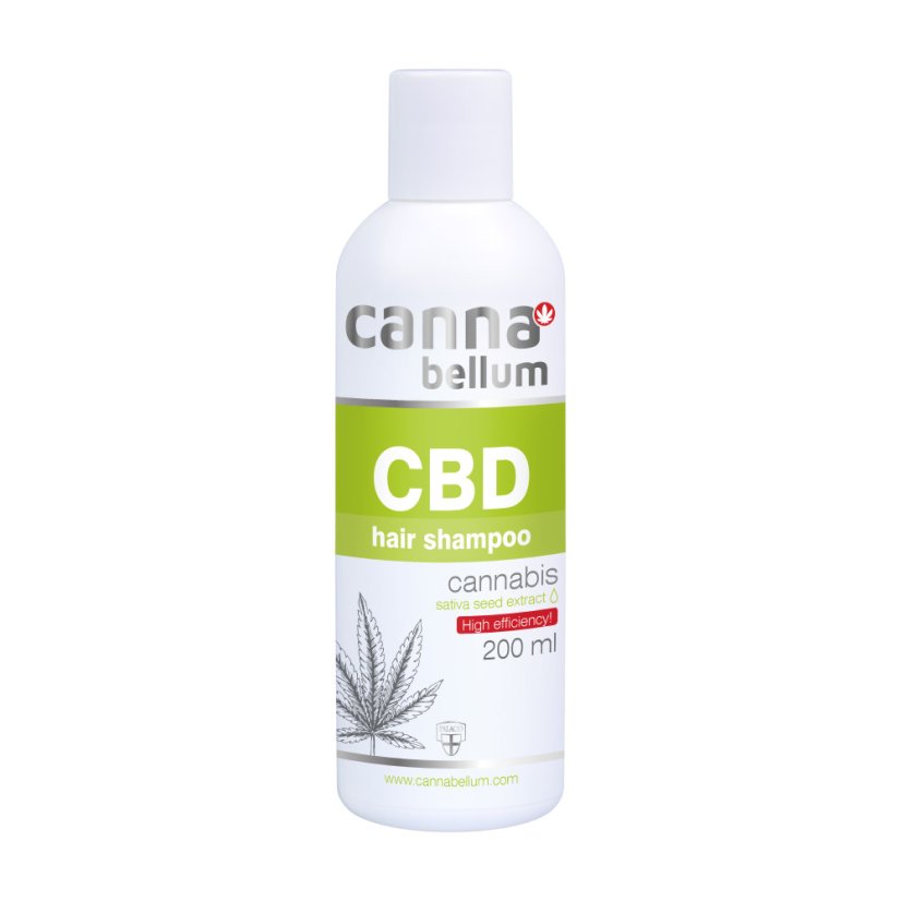 Cannabellum CBD šampón na vlasy, 200 ml - 6 kusov bal