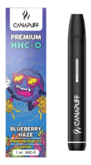 CanaPuff Blueberry Haze 96% HHC-O – ühekordne, 1 ml