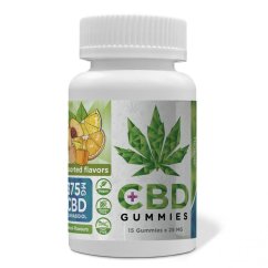 Euphoria CBD Gummies godis Mix 375 mg CBD, 15 st x 25 mg