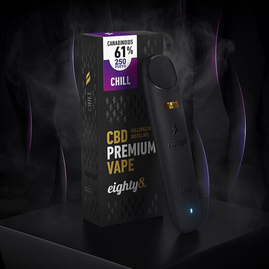 Eighty8 CBD Vape Chill, 61% CBD