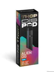 Czech CBD THCP Vape Pen disPOD Alien OG 10 % THCP, 82 % CBG, 1 ml