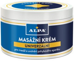 Crema de masaje Alpa 250 ml, paquete de 4 piezas