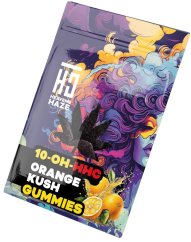 Heavens Haze 10-OH-HHC Gummies Orange Kush, 3 tk
