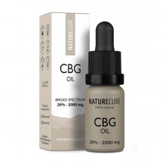 Nature Cure CBG oil - 20% CBG, 2000mg, 10ml