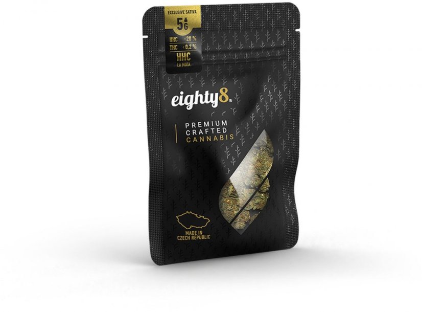 Eighty8 HHC gėlė 7th Heaven 20%, THC mažiau nei 0,2%, 3g