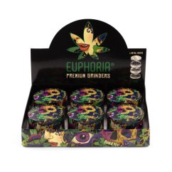 Euphoria Metal Grinders Enchanting 63 mm - 4 parts - 6 pcs/BOX
