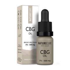 Nature Cure CBG oil - 5% CBG, 500mg, 10ml