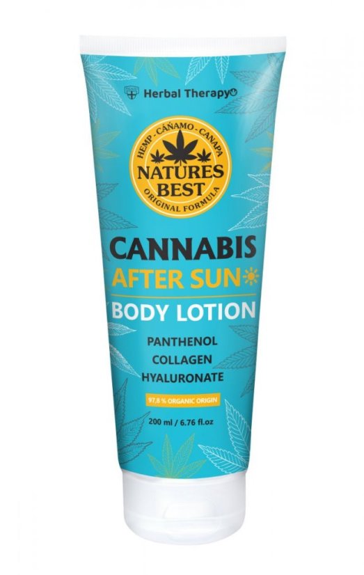 Palacio Balsam do ciała Cannabis After Sun, 200 ml - opakowanie 25 sztuk