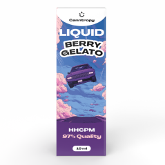 Canntropy Gelat lichid cu fructe de pădure HHCPM, calitate HHCPM 97%, 10 ml