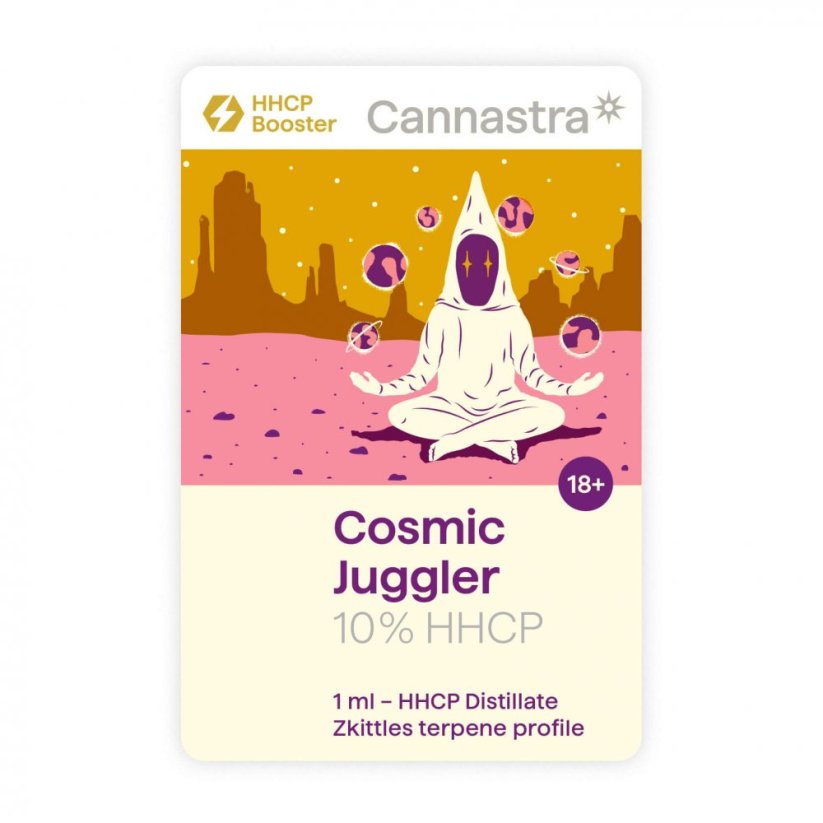 Cannastra Cartușul HHCP Cosmic Jongler ((chile), 10 %, 1 Jr