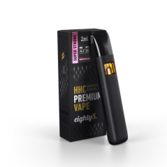 Eighty8 Dưa hấu Vape siêu mạnh HHC, 89 % HHC, 10 % THCP, CCELL, 2 ml