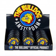 Originalni črni plastični brusilnik Bulldog - 3 deli, 12 kosov / zaslon