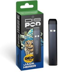 Czech CBD HHC Vape Pen disPOD Jack Herer 500 mg, 0.5 ml