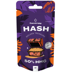 Canntropy HHC Hash Altın Hazinesi, %50 HHC, 1 g - 100 g