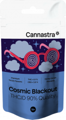 Cannastra THCJD Flower Cosmic Blackout, qualidade THCJD 90%, 1g - 100 g