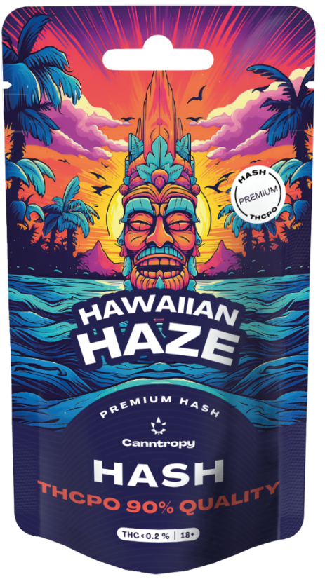 Canntropy THCPO Hash Hawaiian Haze, qualità THCPO 90%, 1g - 100g