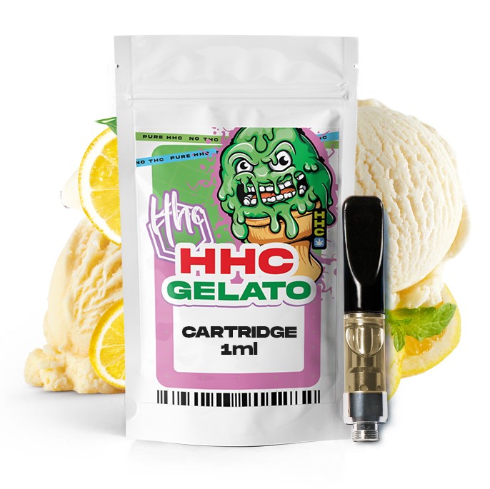 Czech CBD Cartucho HHC helado, 94 %, 1 jr