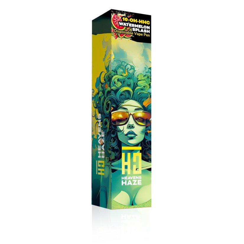 Heavens Haze 10-OH-HHC ერთჯერადი Vape Pen Watermelon Splash, 1მლ