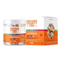 Orange County CBD Gummies Worms, 800 мг CBD, 160 г