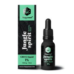 Happease CBD Liquide Jungle Spirit, 1% CBD, 100 mg, 10 ml