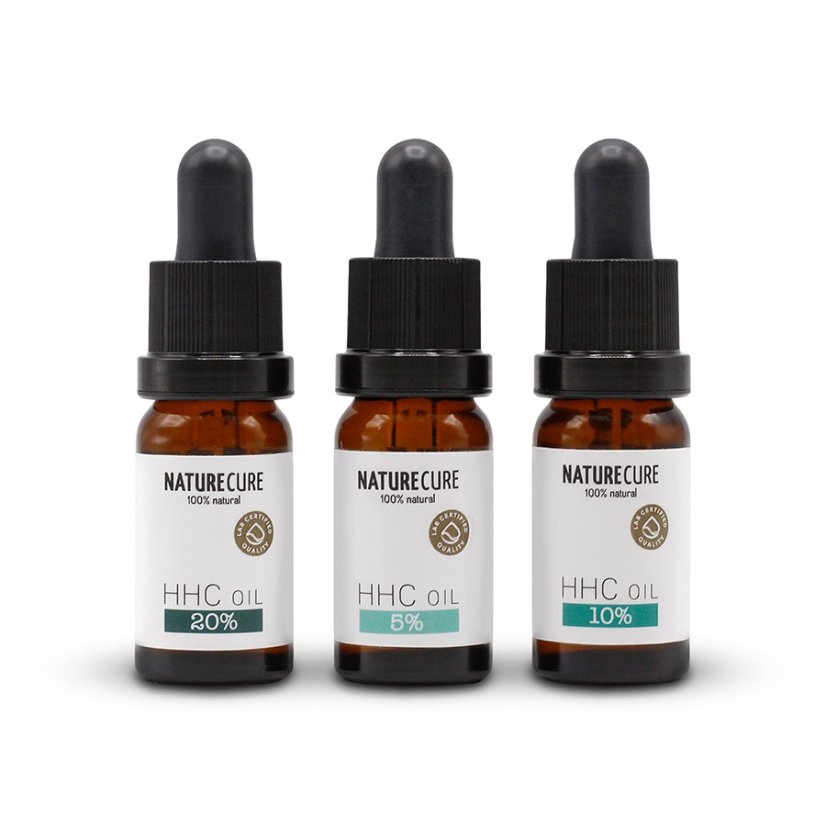 Nature cure HHC oil 5 %, 500 mg, 10 ml