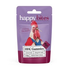 Happy Bites Gomitas HHC Stoner Chick´n Cherry, 10 uds x 25 mg, 250 mg